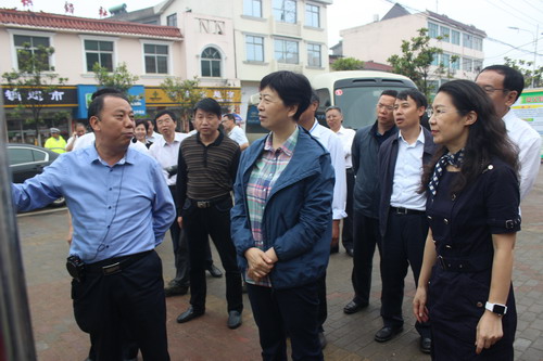 中華全國供銷合作總社領(lǐng)導在安義縣綠能農(nóng)業(yè)發(fā)展公司調(diào)研